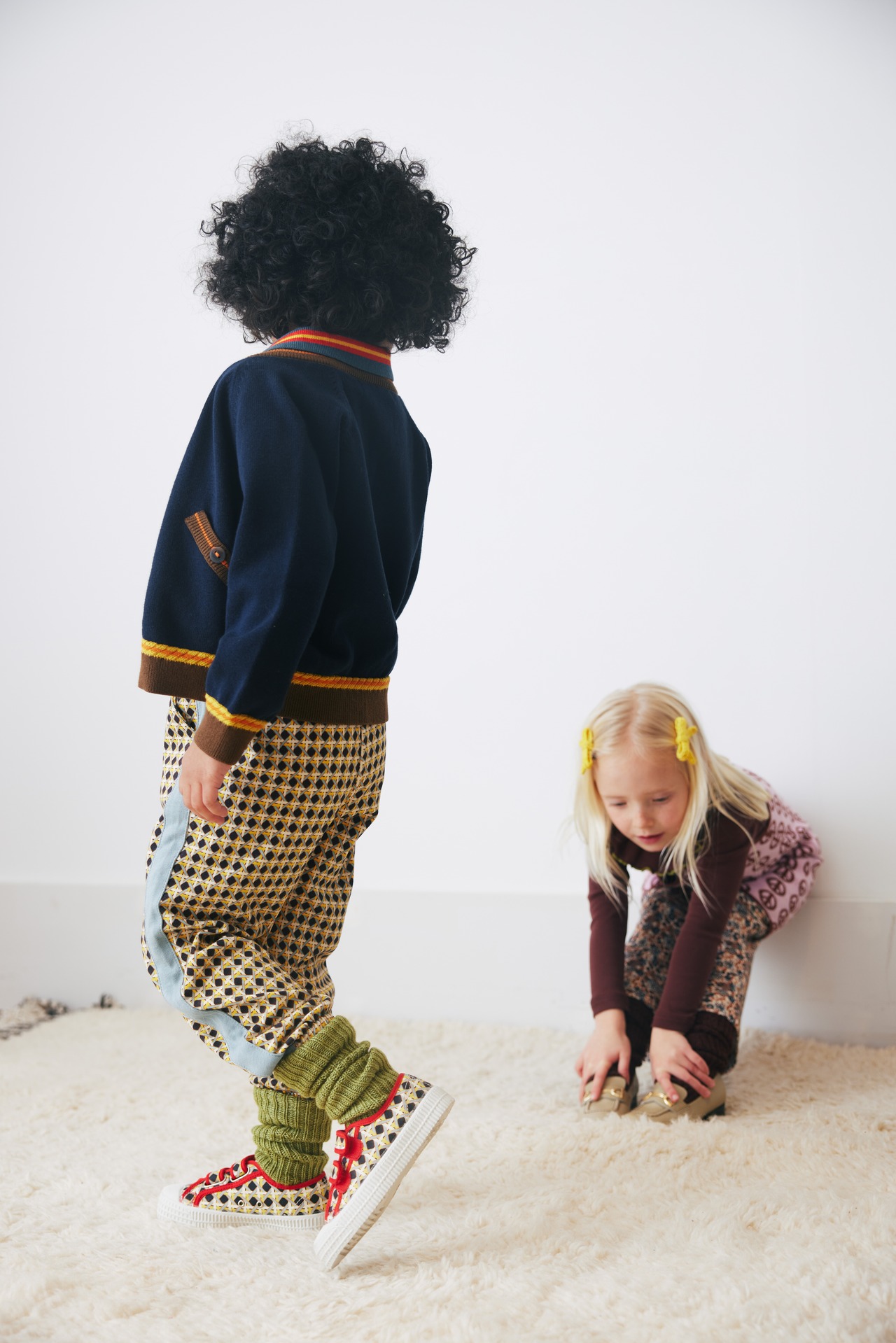 misha and puff アルファベット柄 レギンス 12-18m Misha&Puff 
