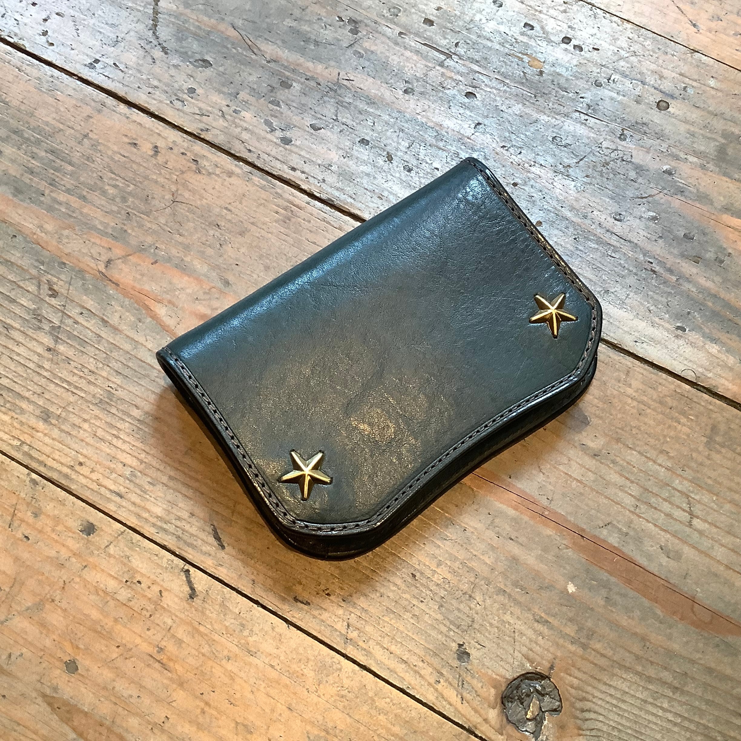 GrooverLeather グルーバーレザー short trackerwallet custom star