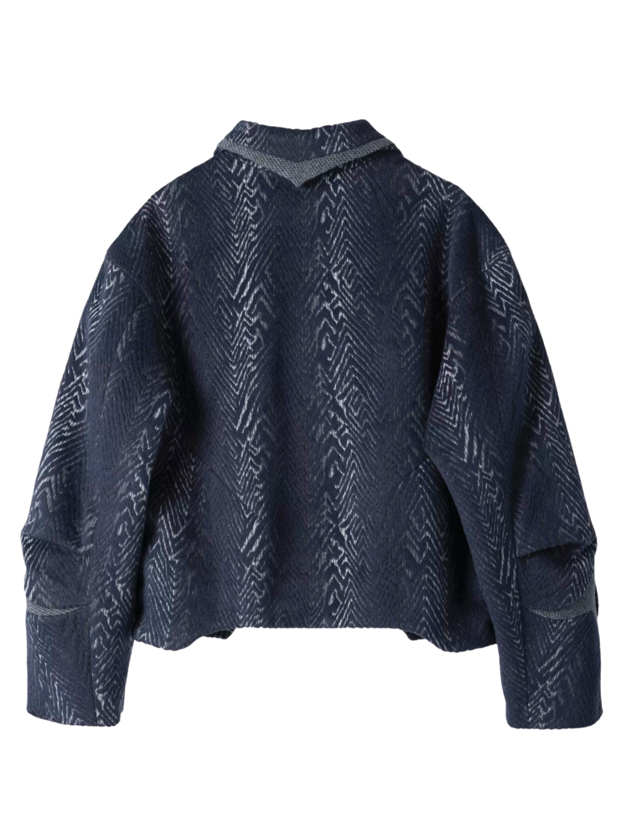 54A0 Crescent Patchwork Short Jacket