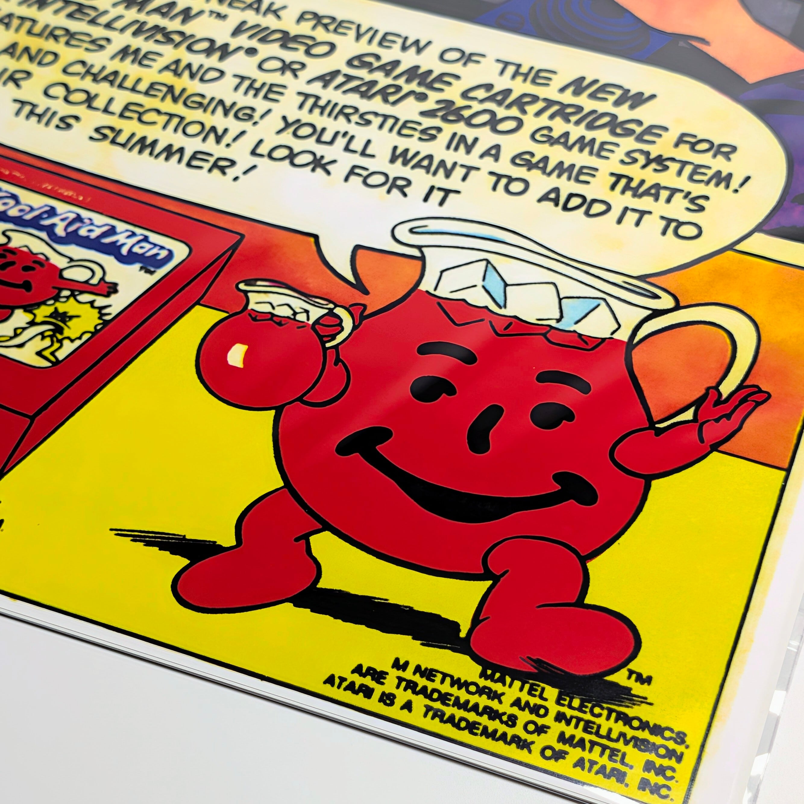 ♫ちょうどいいB4ポスター♫【 Kool-Aid Man ( クールエイドマン ) 】〚アメリカン雑貨 アメトイ〛