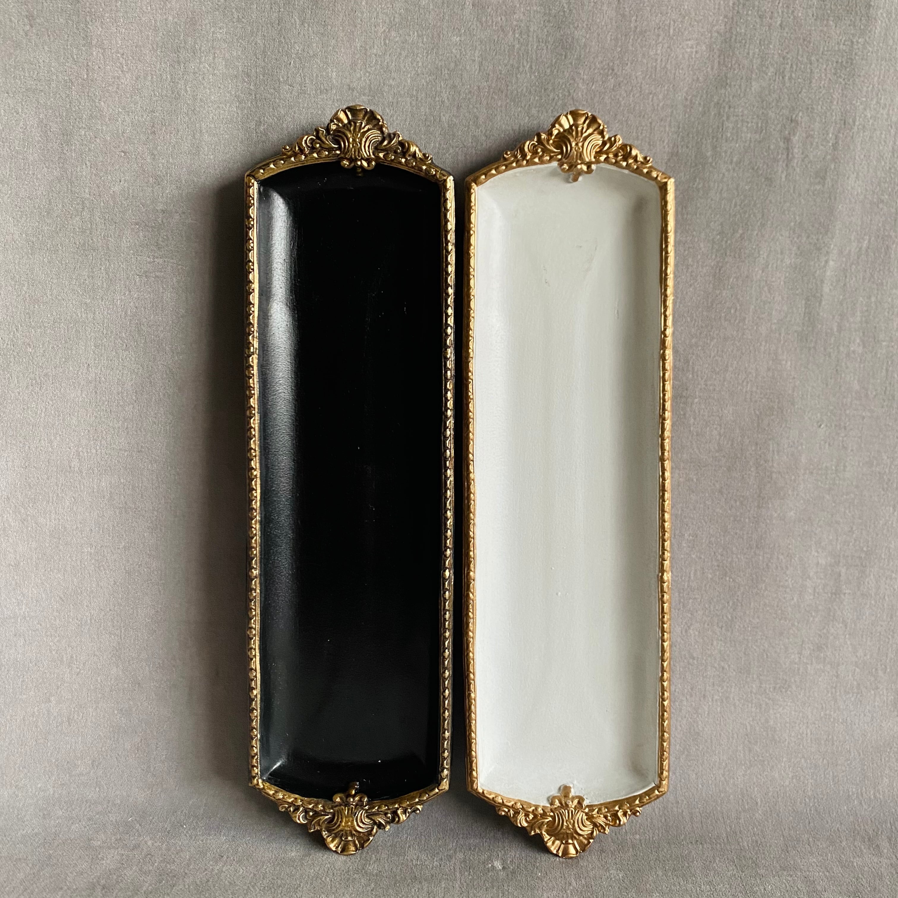 クラシック ロング トレイ AWH/ABK | ディスプレイ雑貨什器専門店 Velvety