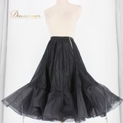 社交ダンス 衣装 スタンダード パニエ スカート ペチコート レッスンウェア SEKINE セキネ 黒 無地 シンプル 華やか ブラック系 上品 パーティー フォーマル オケージョン 体型カバー スカート丈68cm ウエストゴム おしゃれ フィット感 伸縮性 自宅練習 ダンスレッスン レディース 日本製 シンプルデザイン モノトーン 全天候対応 パニエスカート シンプルスカート スタイルアップ 衣装替え