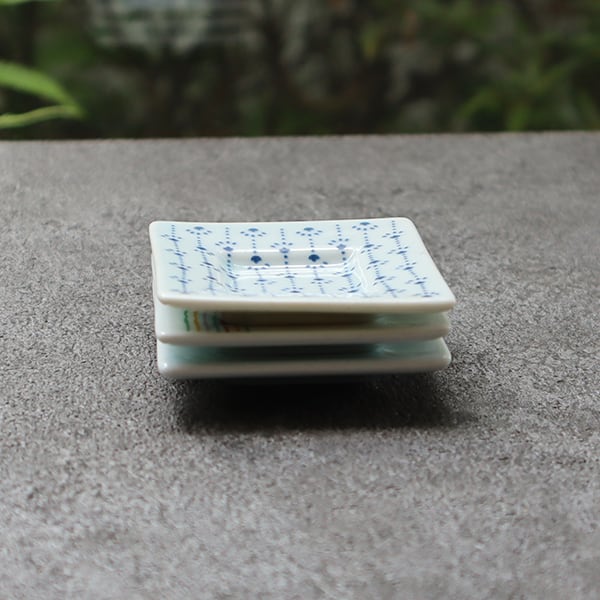 A1096-1/在銘/紅葉文皿揃 角皿1客・碗1客・中皿5客/小皿5客/ meimei-ware プレート｜皿・器｜オルネ ド フォイユ公式オンライン
