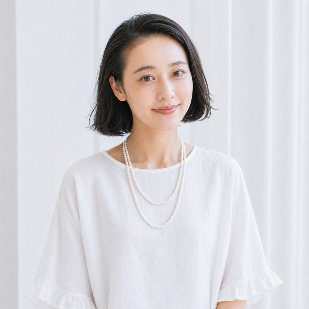 パール ベティー様ご確認用 120cm ロングネックレス 淡水バロックパール / 約5.0mm 小粒パールが