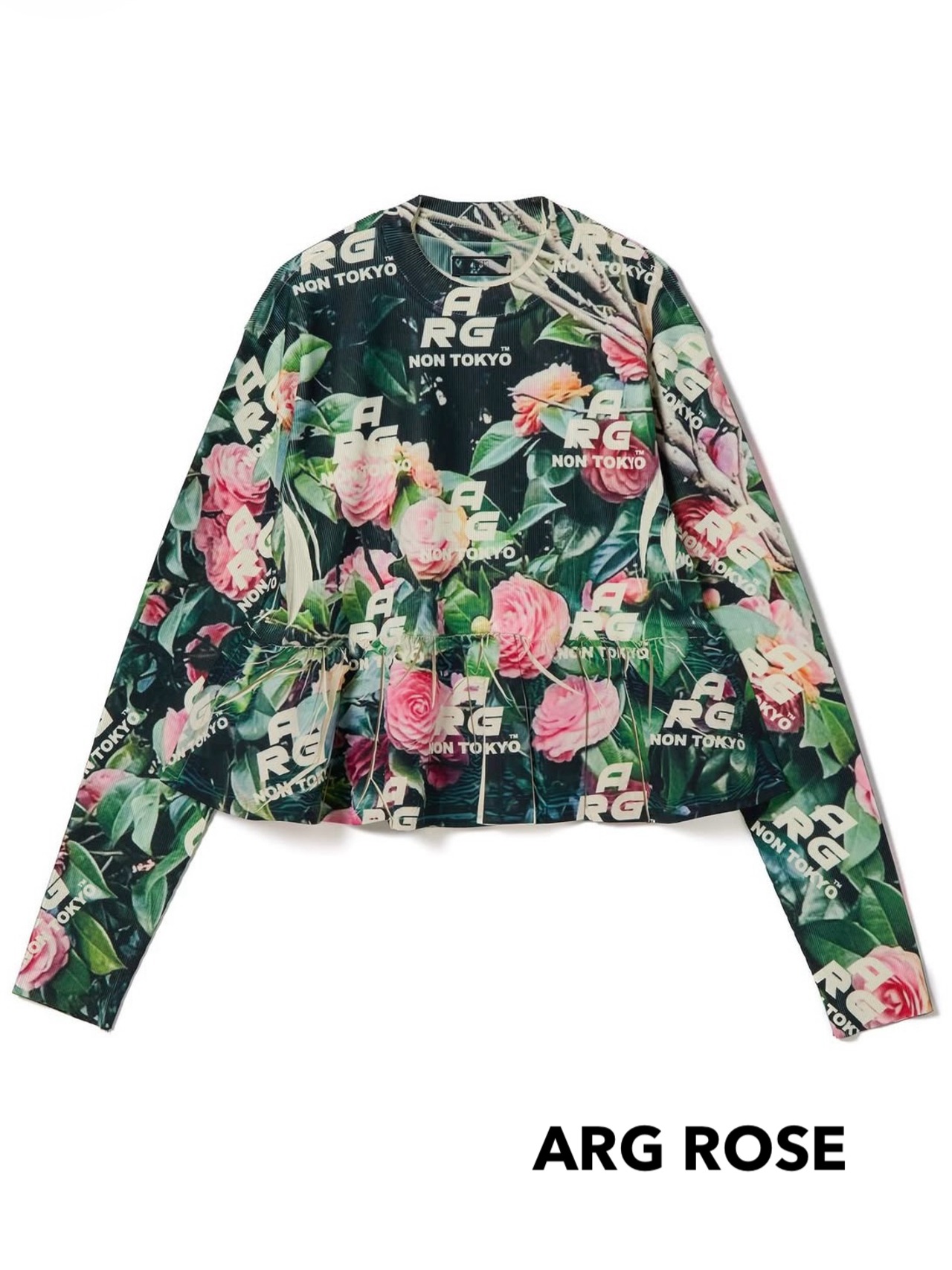【26AW】NONTOKYO ノントーキョー / トップス / DIRECT PRINT RIB GATHER C/S - 9