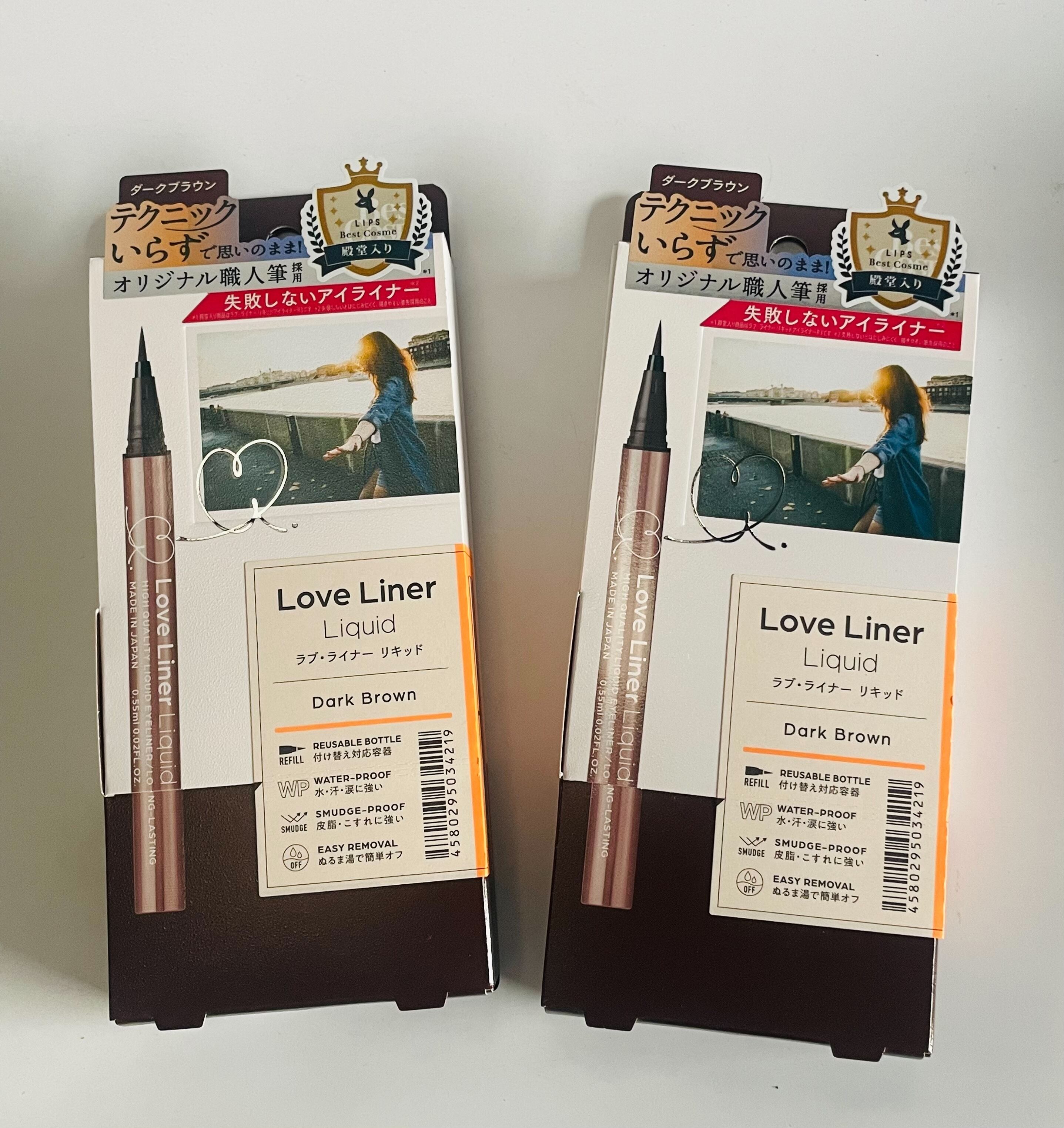 #140送料無料ラブ・ライナー リキッドアイライナー×2