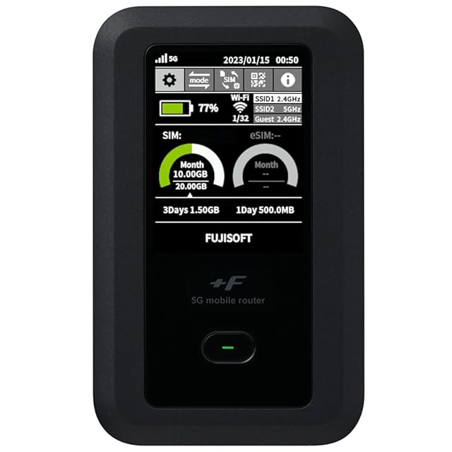 Starway モバイルルーター SIMフリー 国内100GB付き 365日間 ポケット