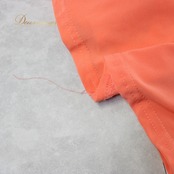 社交ダンス 衣装 スタンダード 上下セット ツーピース レッスンウェア パーティ衣装 シンプル オレンジ系 ICHIOKU イチオク ラインストーン 長袖 体型カバー フレアスカート ダンスウェア 女性用 ダンスレッスン スタイリッシュ おしゃれ 新作 着心地良い 伸縮性 ポリエステル ポリウレタン 上下セットアップ 別売り不可 ラインストーン付き 軽量 快適 オレンジカラー