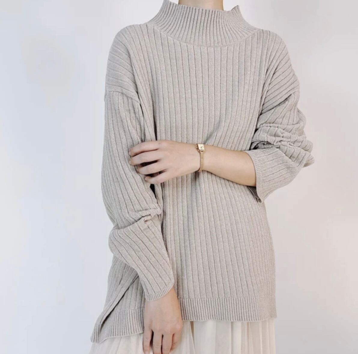 Un carnet ワイドチュニックHNプルオーバー(☆P) | whispermusee