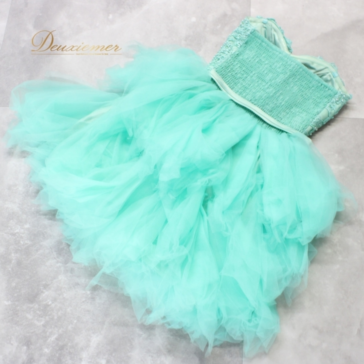 パーティドレス ミニドレス ステージ衣装 drexie チュール グリーン系 ビジュー 社交ダンス クラブ キャバ カラオケ レース 花柄 発表会 ショートドレス フォーマル ドレスアップ プリンセスドレス 女の子 膝丈ドレス トレンド ファッション イベント用 かわいい おしゃれ カジュアル 薄手 ドレッシー 立体感 バルーンスカート ビジュー付き 上品 エレガント