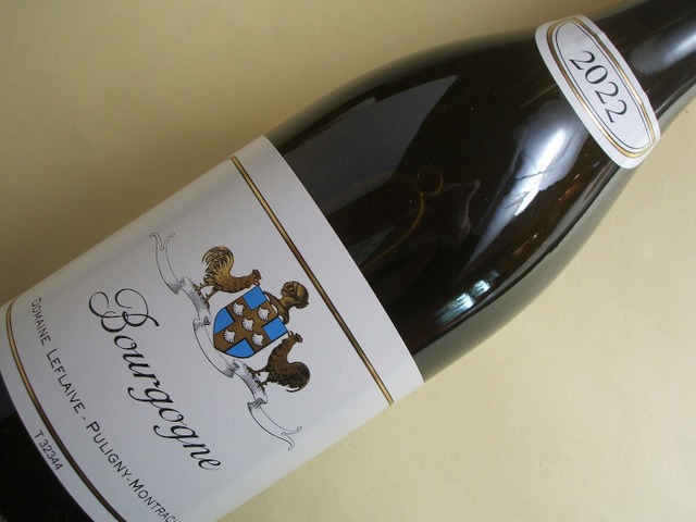 ブルゴーニュ　白　2022年　ドメーヌ・ルフレーヴ