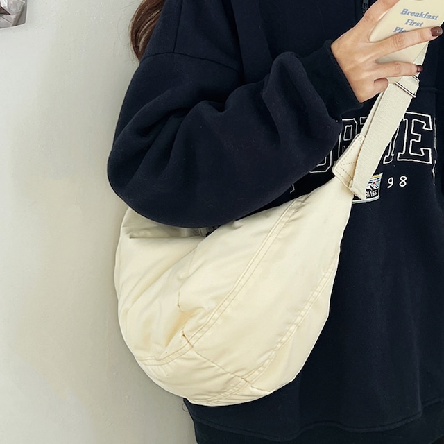 【BAG】韓国風カジュアルピュアカラーバッグ 全2色