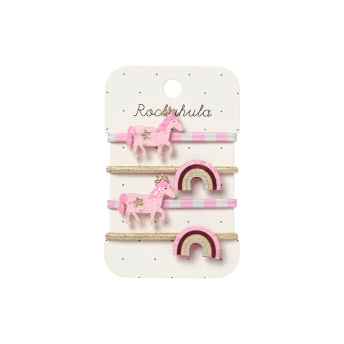 H2559P:Pink Pony Stripy Ponies-PINK