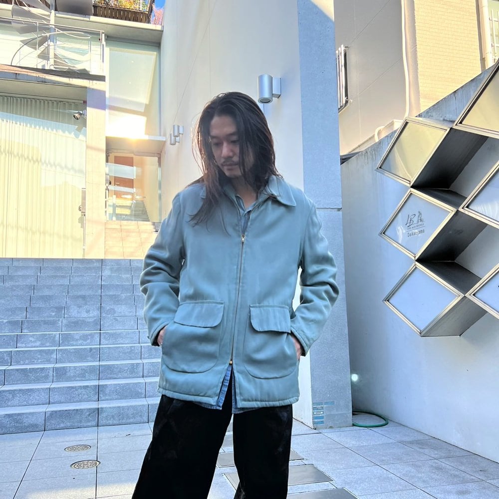 Vintage Gabardine Jacket [1950s-] Vintage Rayon Gabardine Jacket