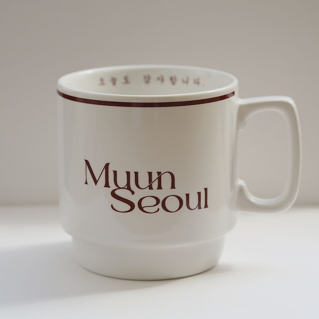 【数量限定】MUUN Seoul Original mug 韓国風マグカップ 韓国キッチン用品　