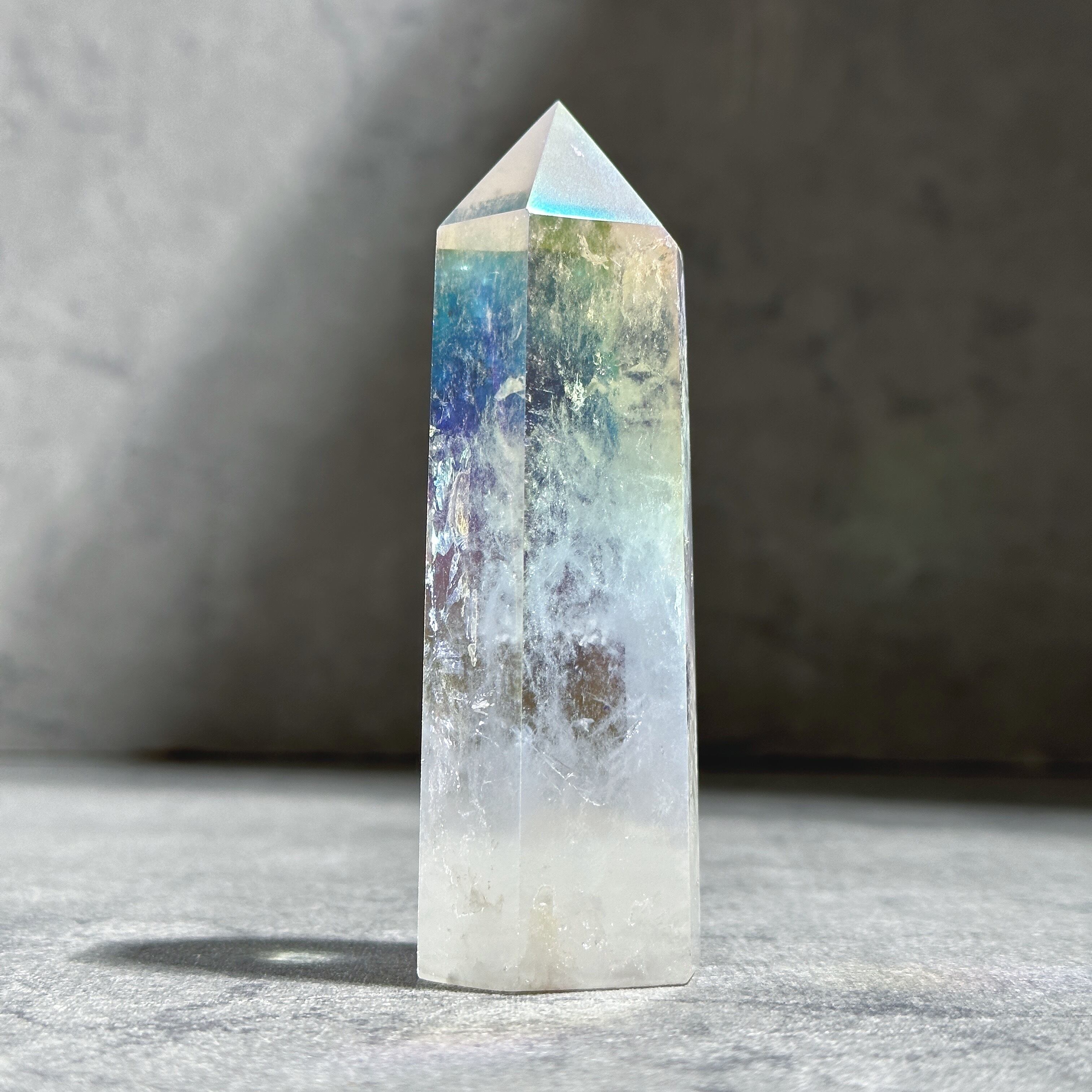 エンジェルオーラクォーツ タワー15◇ Angel Aura Quartz ◇天然石・鉱物・パワーストーン