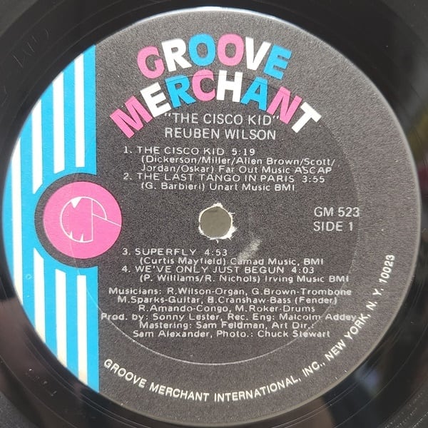 Reuben Wilson / The Cisco Kid [GM 523] - 画像3