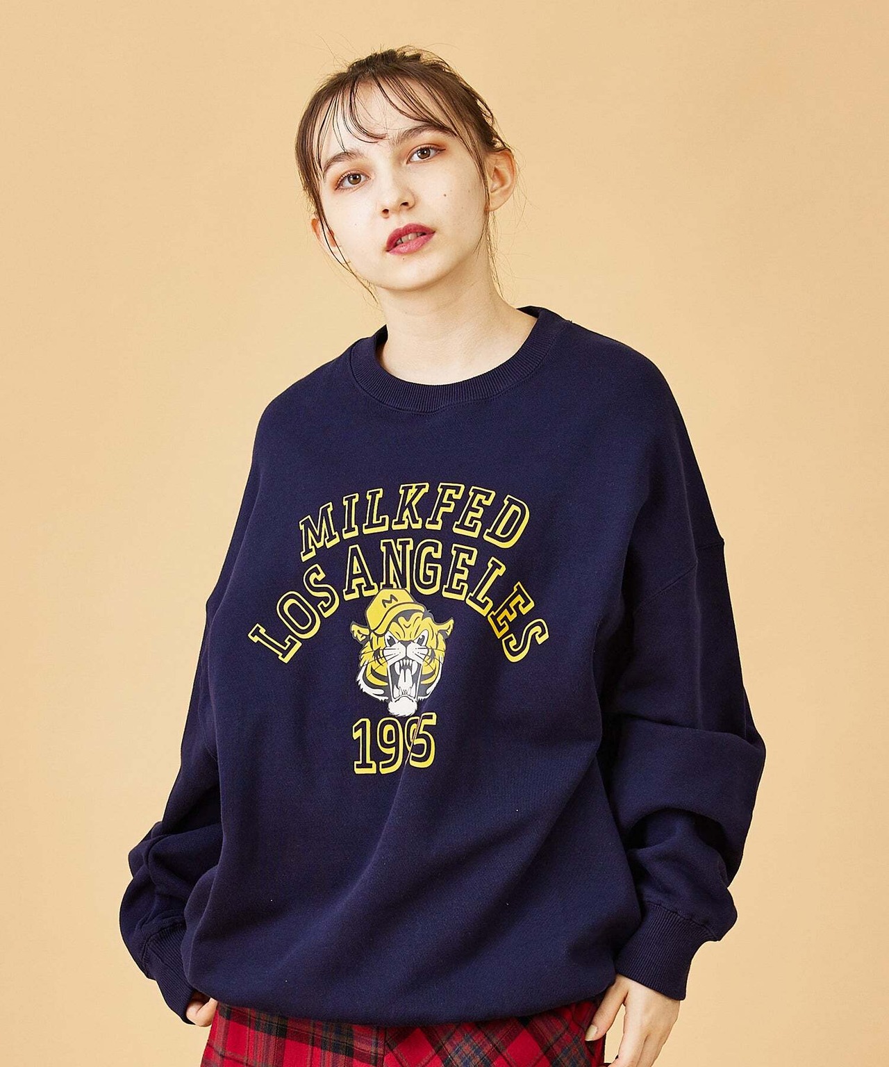 【MILKFED.】TIGER BIG SWEAT TOP