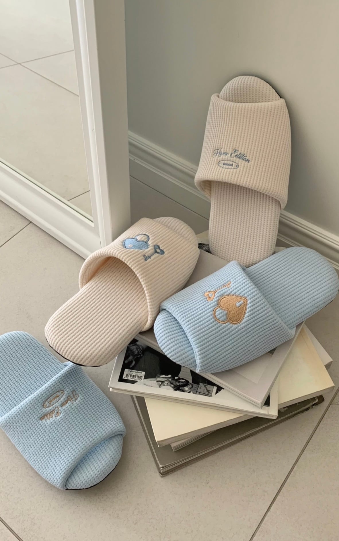 made with love room shoes 2size 3colors / メイド ウィズ ラブ