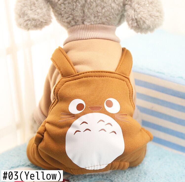 犬服　ハンドメイド　totoro 送料無料 トトロ漫画犬服小型犬ウィンターコートフレンチブルドッグ