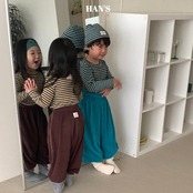 韓国子供服 / 26Autumn / 〖取寄〗Hans / テリーパンツ / キッズ服 / ジュニア服 *XS~JM*