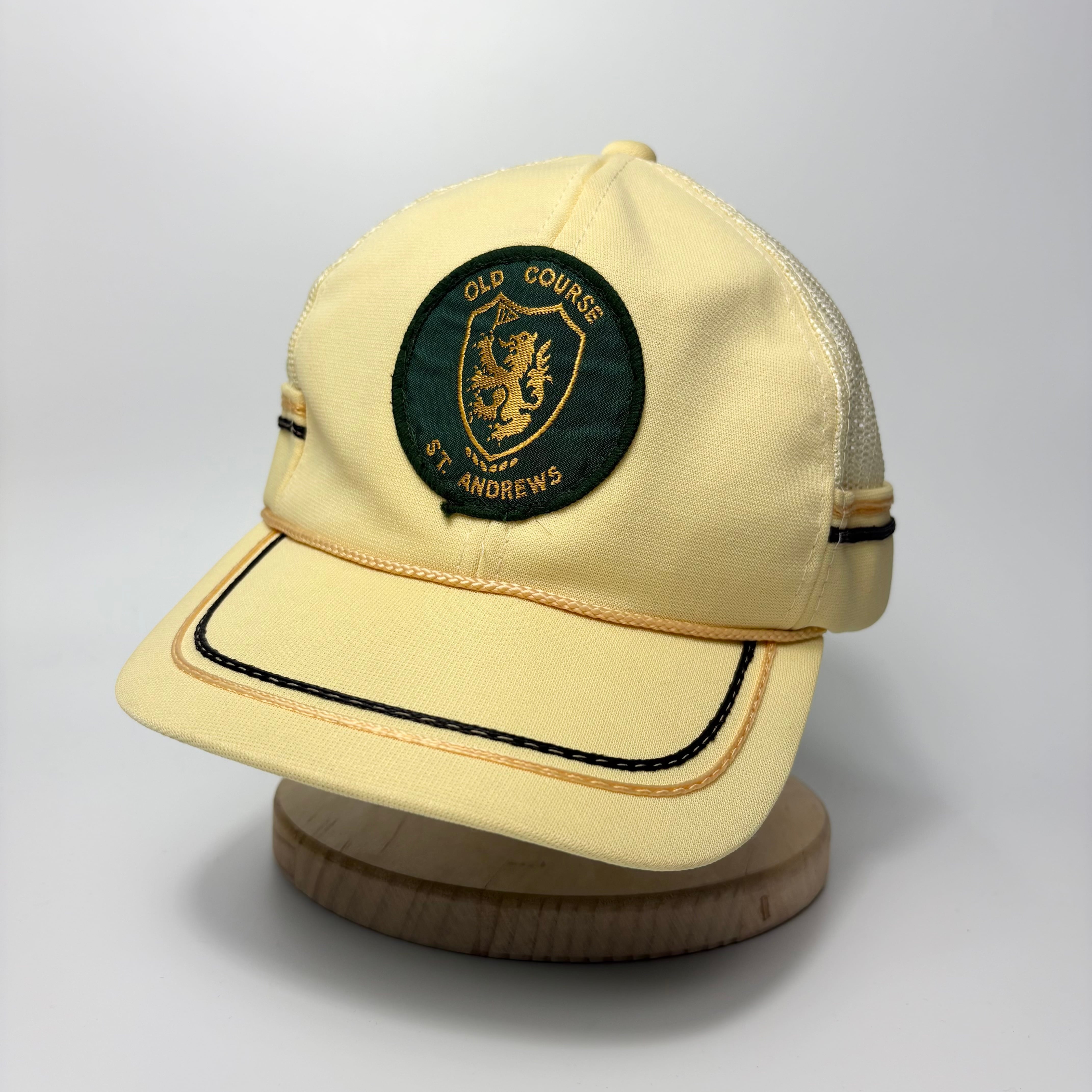 90s St Andrews Old Course Trucker Cap ゴルフ メッシュキャップ 古着