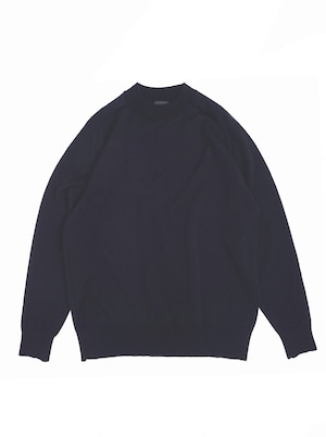 Worsted Merino Mock Neck P/O