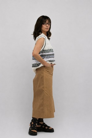 【ASEEDONCLÖUD】 Merchant Hae trousers / Brown