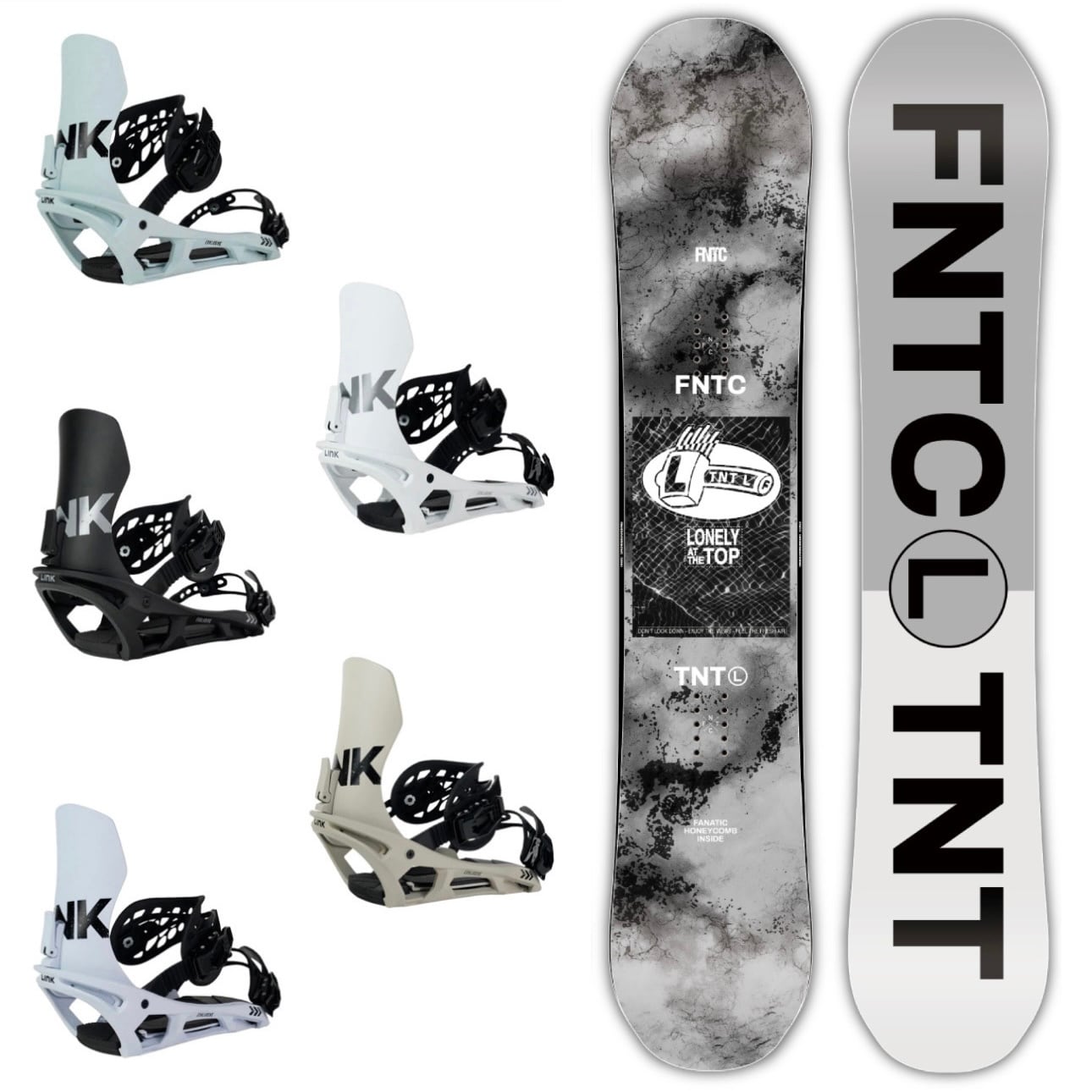 FNTC × LINK 2点セット TNT L ＋ EXKLUSIVE スノーボード エフ