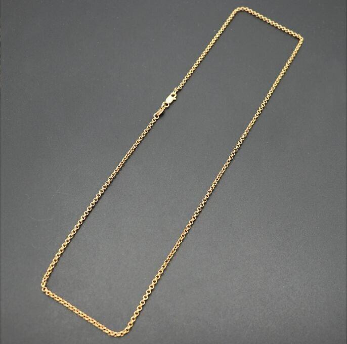 CHROME HEARTS クロムハーツ オールド 22K 20インチ ロールチェーン