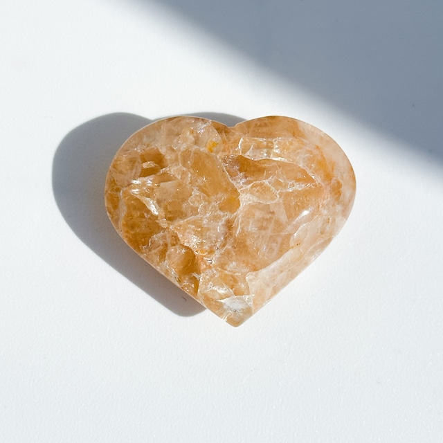 ゴールデンヒーラー ハート型 05 ◇ Golden Healer ◇ 天然石・鉱物・パワーストーン