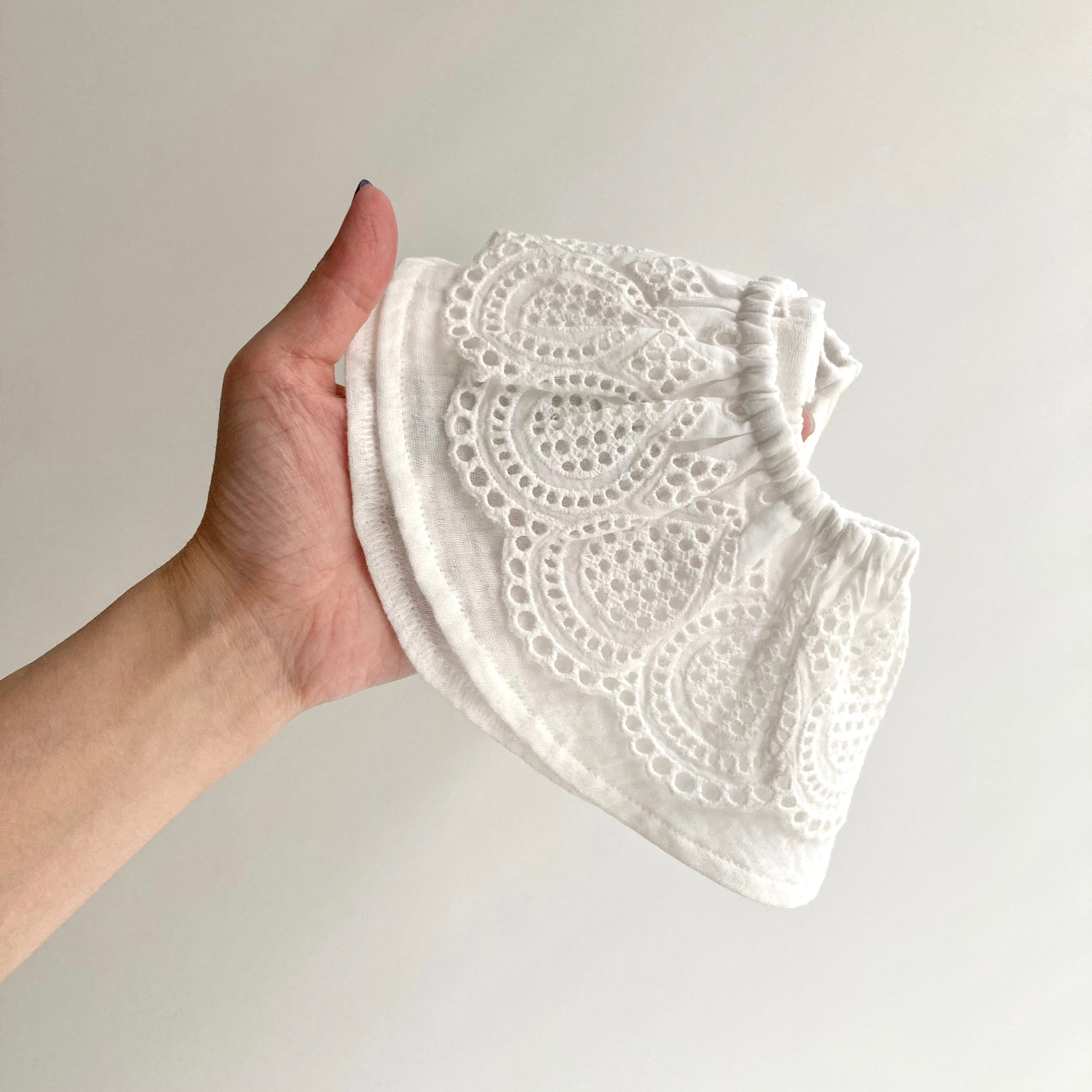 H218191_レースフリルスタイ | Happy gift ~刺繍・オリジナルギフト~