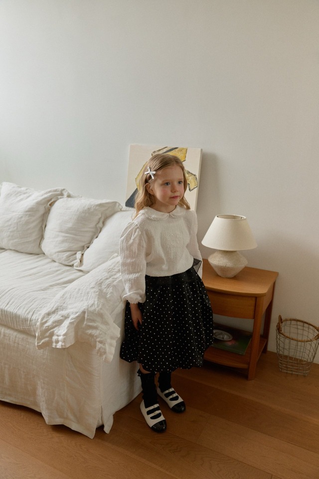 【1/26〆予約】<berryberry>  Dot bly skirt