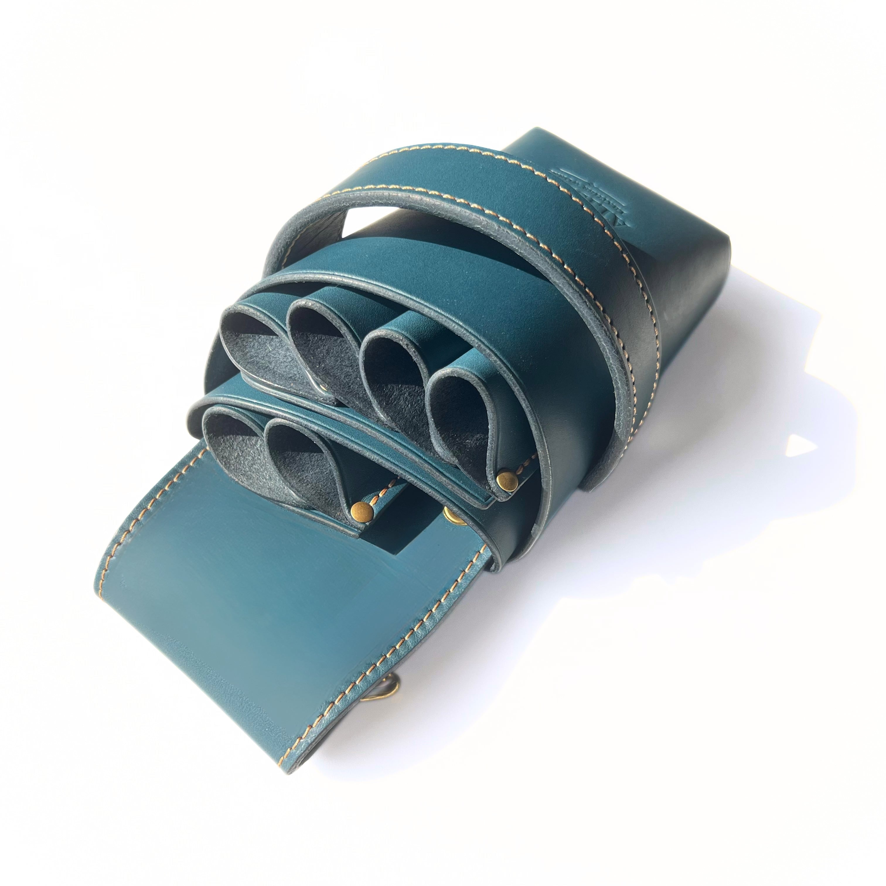 VEL6｜6丁差しシザーケース | ALISHIA LEATHER WORKS