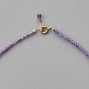 翡翠とアメシストのコラボ！アメシスト 翡翠 ネックレス K14GF A貨翡翠 ne1175