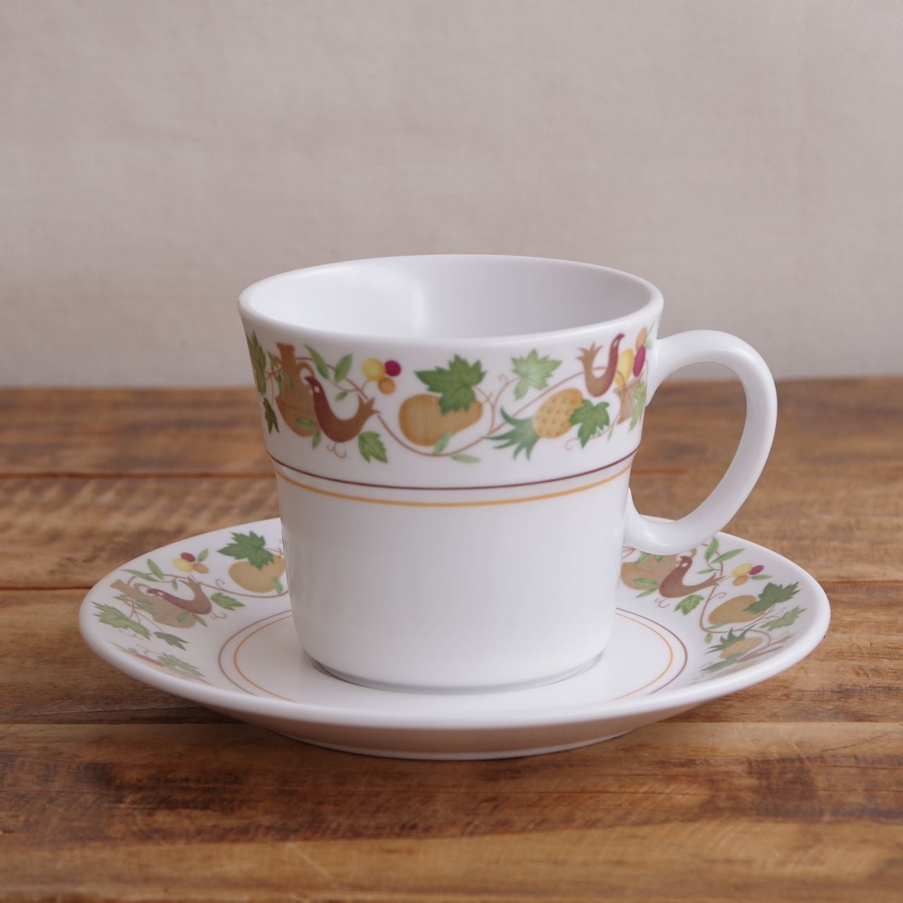 ノリタケ Noritake プログレッション ホームカミング 鳥 フルーツ柄