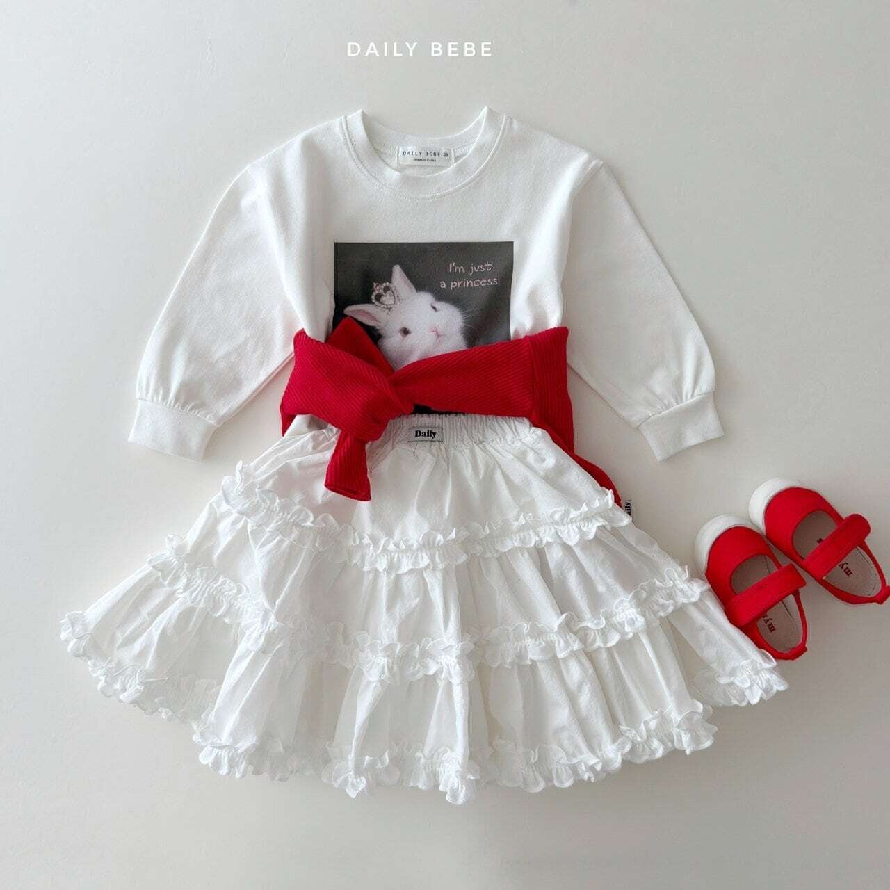 【取寄】Dailybebe ピュアロングスカート｜秋服｜韓国子供服｜26/AT