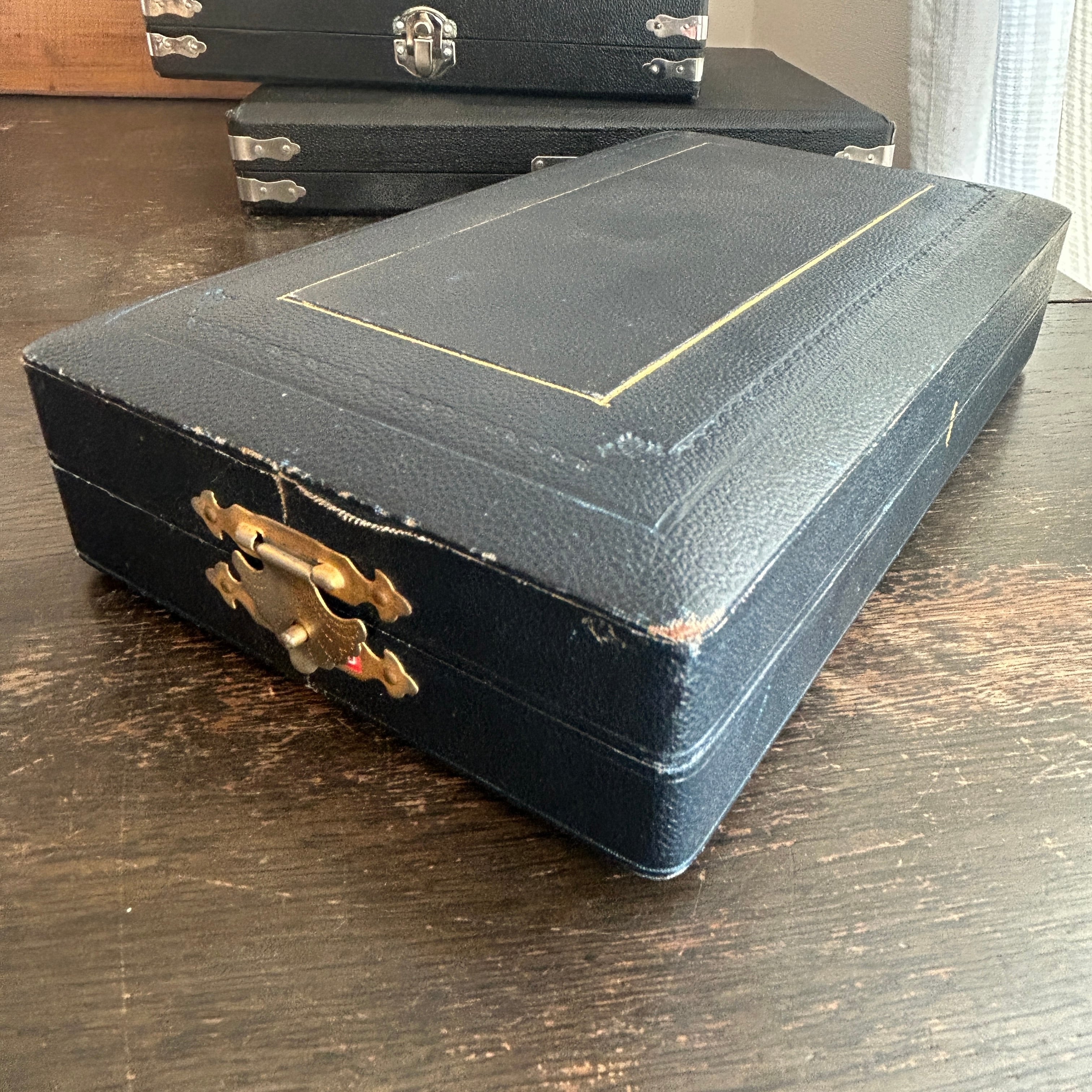 Vintage リングコレクションケースB 中型ハイカラ