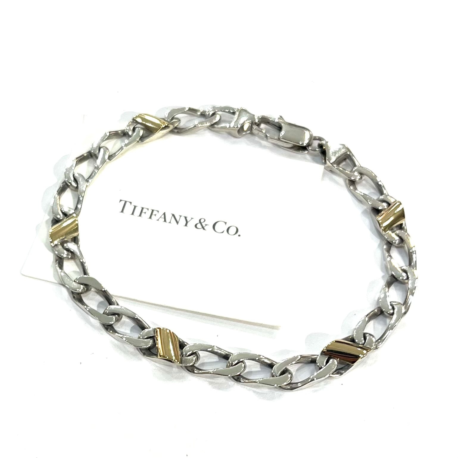 艶感。18K コンビ 【TIFFANY&CO.】2685 コンビカラーブレスレット