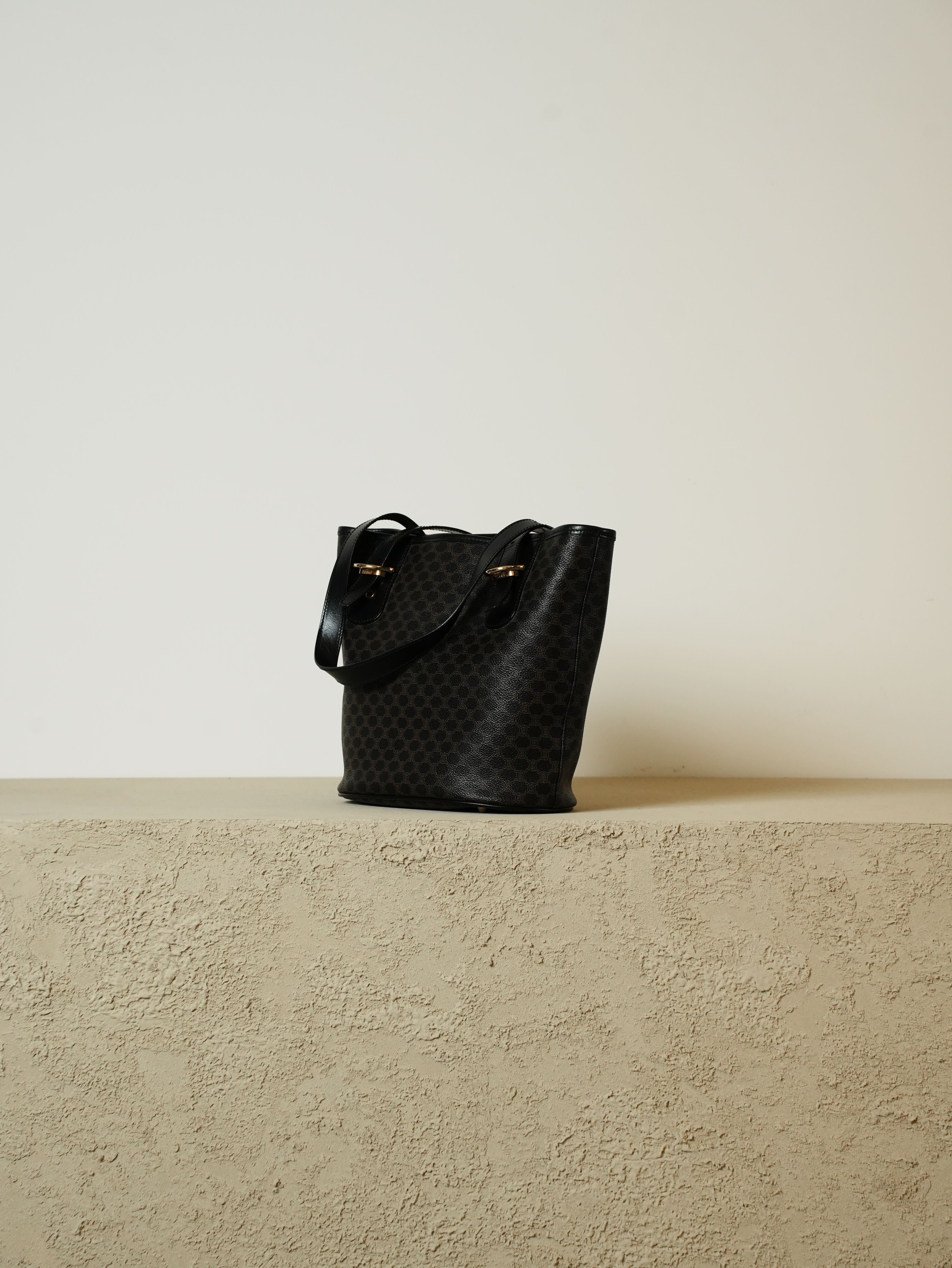 CELINE セリーヌ マカダム柄 トートバッグ | Raum Vintage
