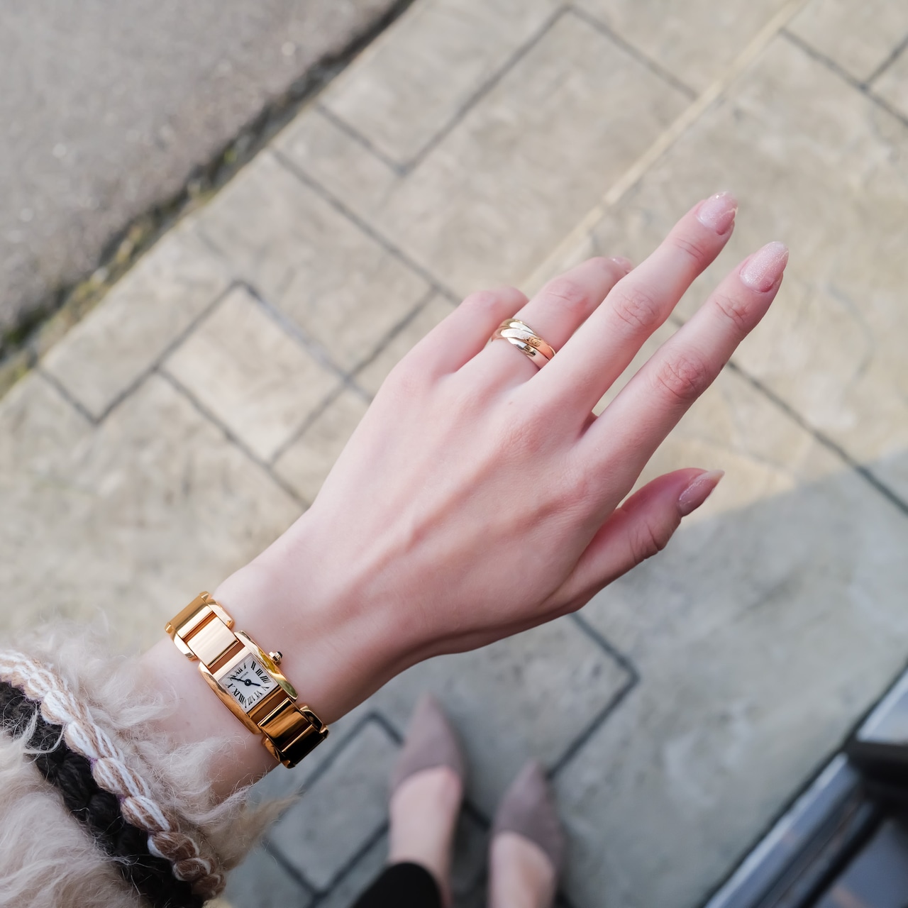 カルティエ タンキッシム SM イエローゴールド