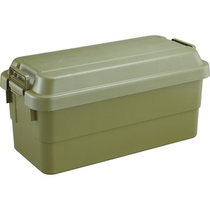 【特価処分】TRUSCO(トラスコ) トランクカーゴ 収納ボックス 70L OD色 ODC-70