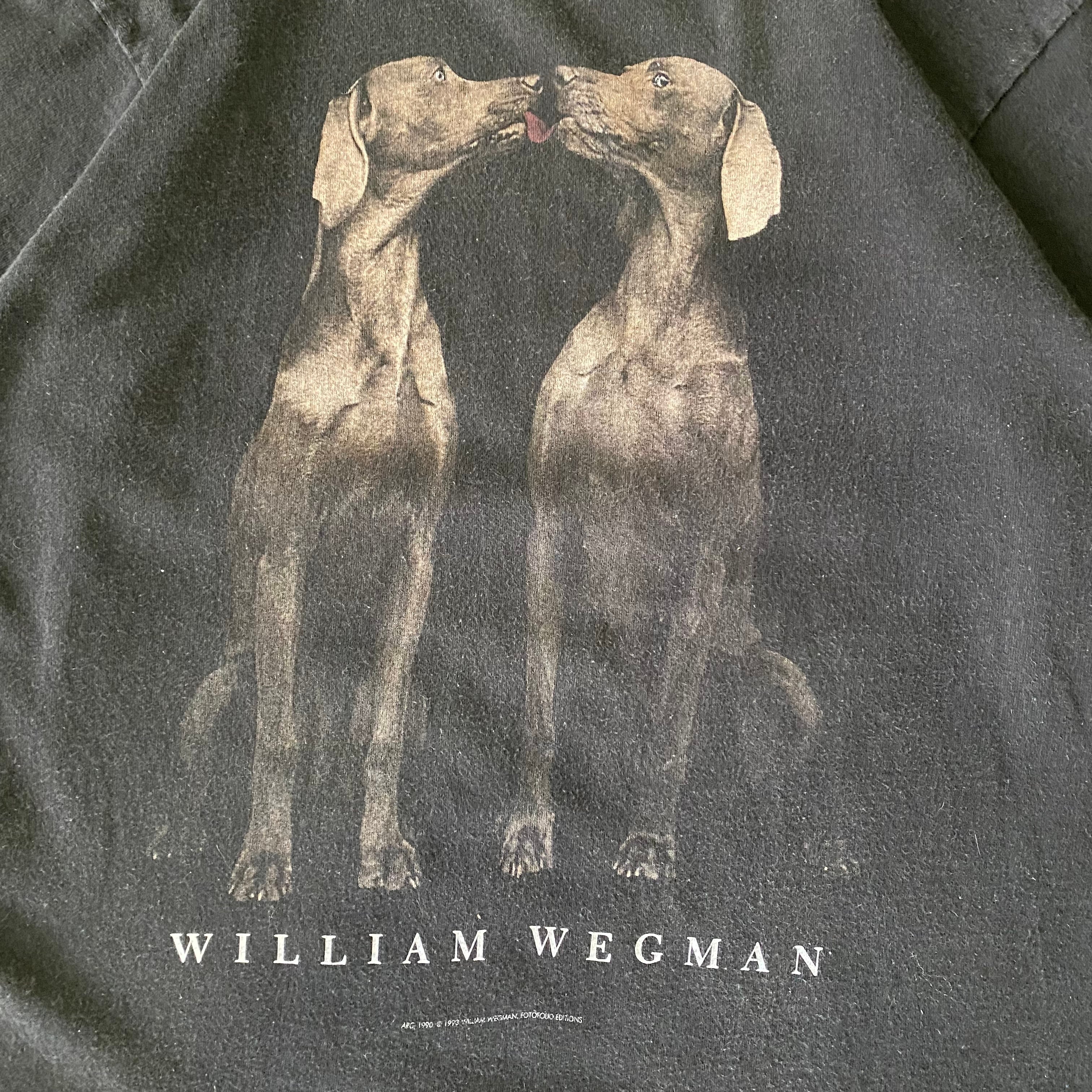 williamwegman ウィリアムウェグマン 90s  tシャツ