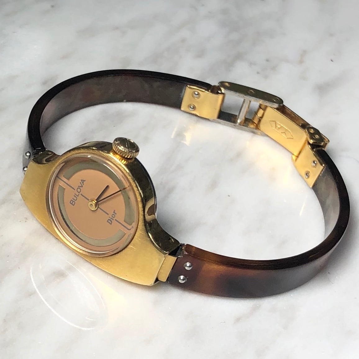 vintage CHRISTIAN DIOR×BULOVA manual winding watch | NOIR ONLINE