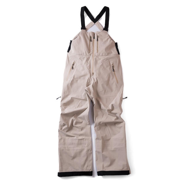 2023-2024 // PEEP BIB PANTS // BEIGE