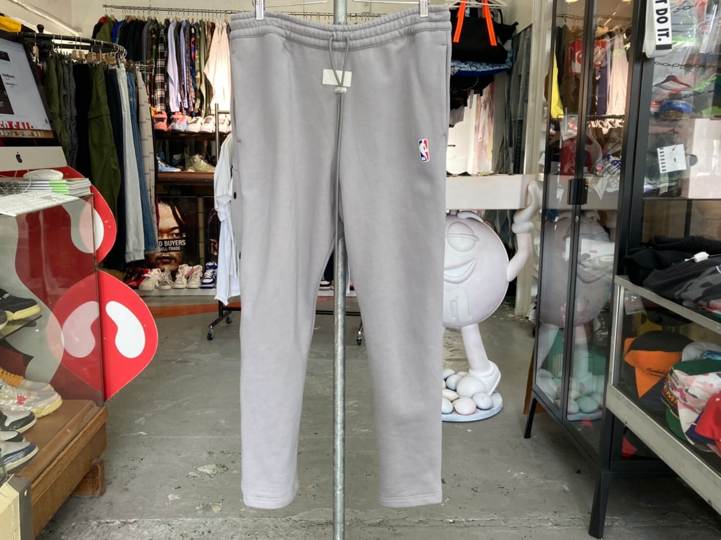 NIKE × FEAR OF GOD WARM UP PANTS BV5791-003 GREY LARGE 90KG7678  