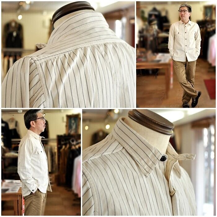 SUGARCANE シュガーケーン ウォバッシュワークシャツ 27076