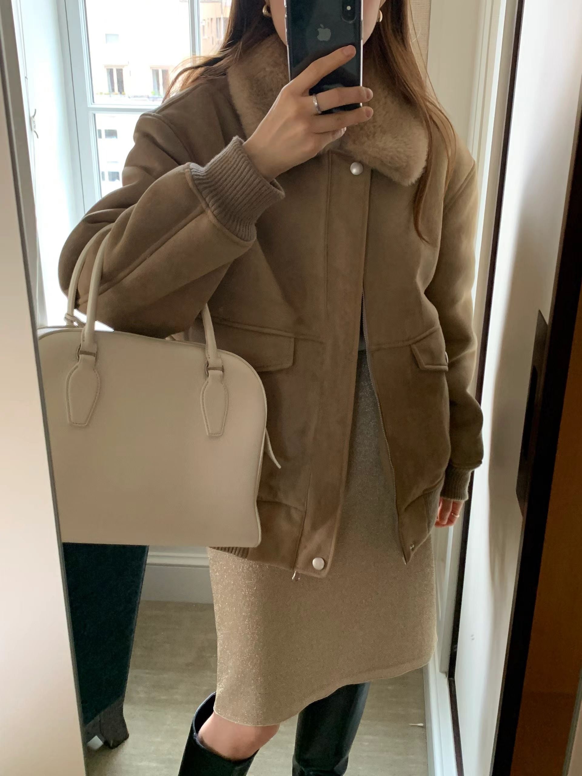 ジャケット・アウター ounce noel fur jacket OUNCE noel fur jacket - メルカリ