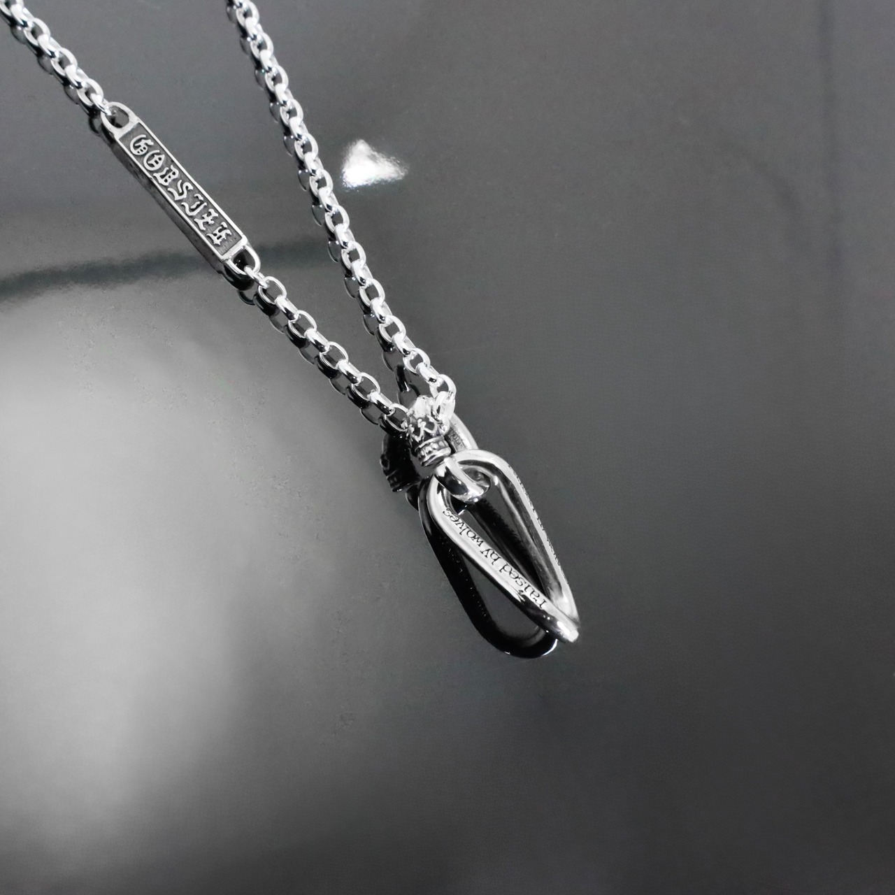 GODSIZE® FIGARO FRAGMENT #1 I.D. TAG NECKLACE / ゴッドサイズ® フィガロフラグメント#1 I.D. TAG ネックレス