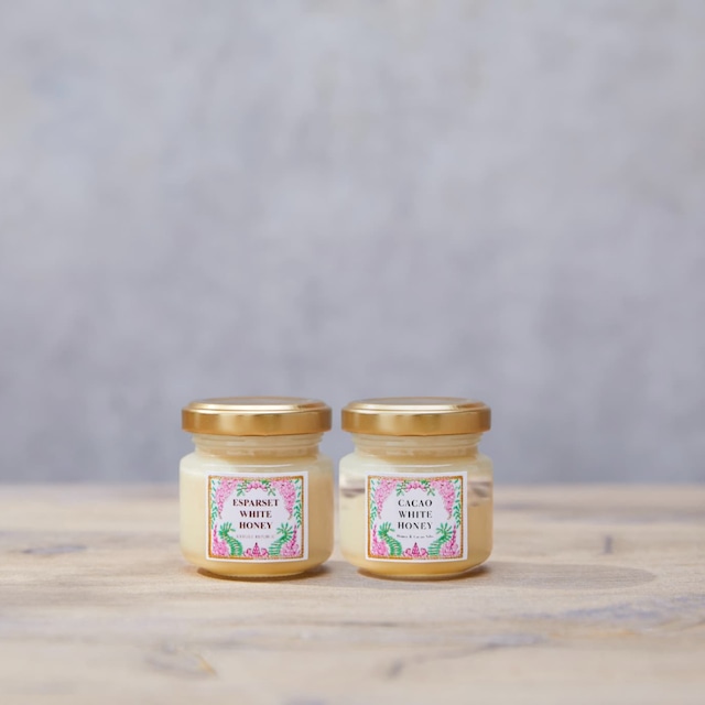 白いはちみつ& カカオニブハニー セット 【バレンタイン限定】 白いはちみつ& カカオニブハニー セット 【バレンタイン限定】